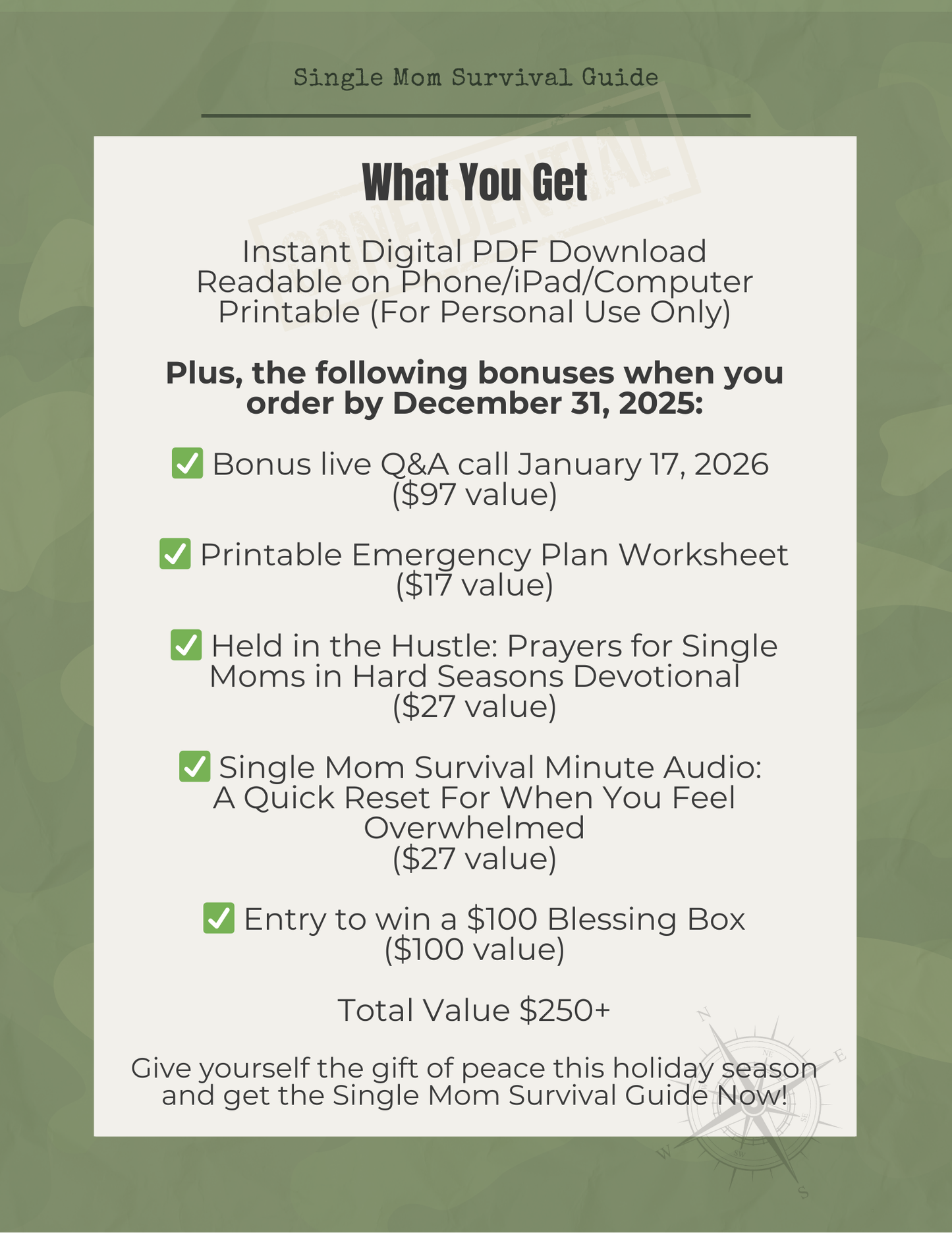 Single Mom Survival Guide