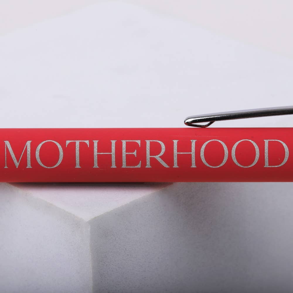 Gift Pen - Motherhood Kingdom Work - Coral