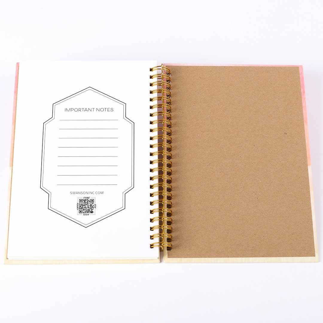 Spiral Bound Journal -  Plan & Purpose