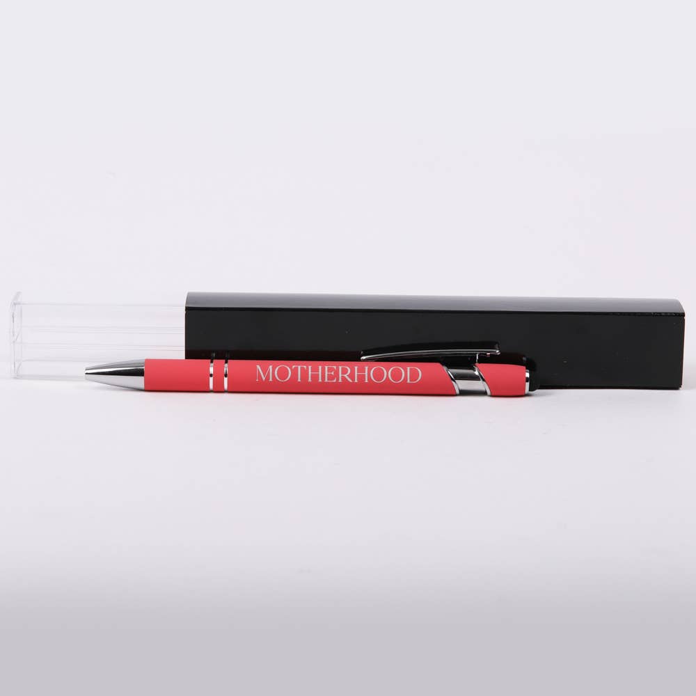 Gift Pen - Motherhood Kingdom Work - Coral