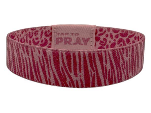 Tap To Pray™ Wristband - Safari Rose