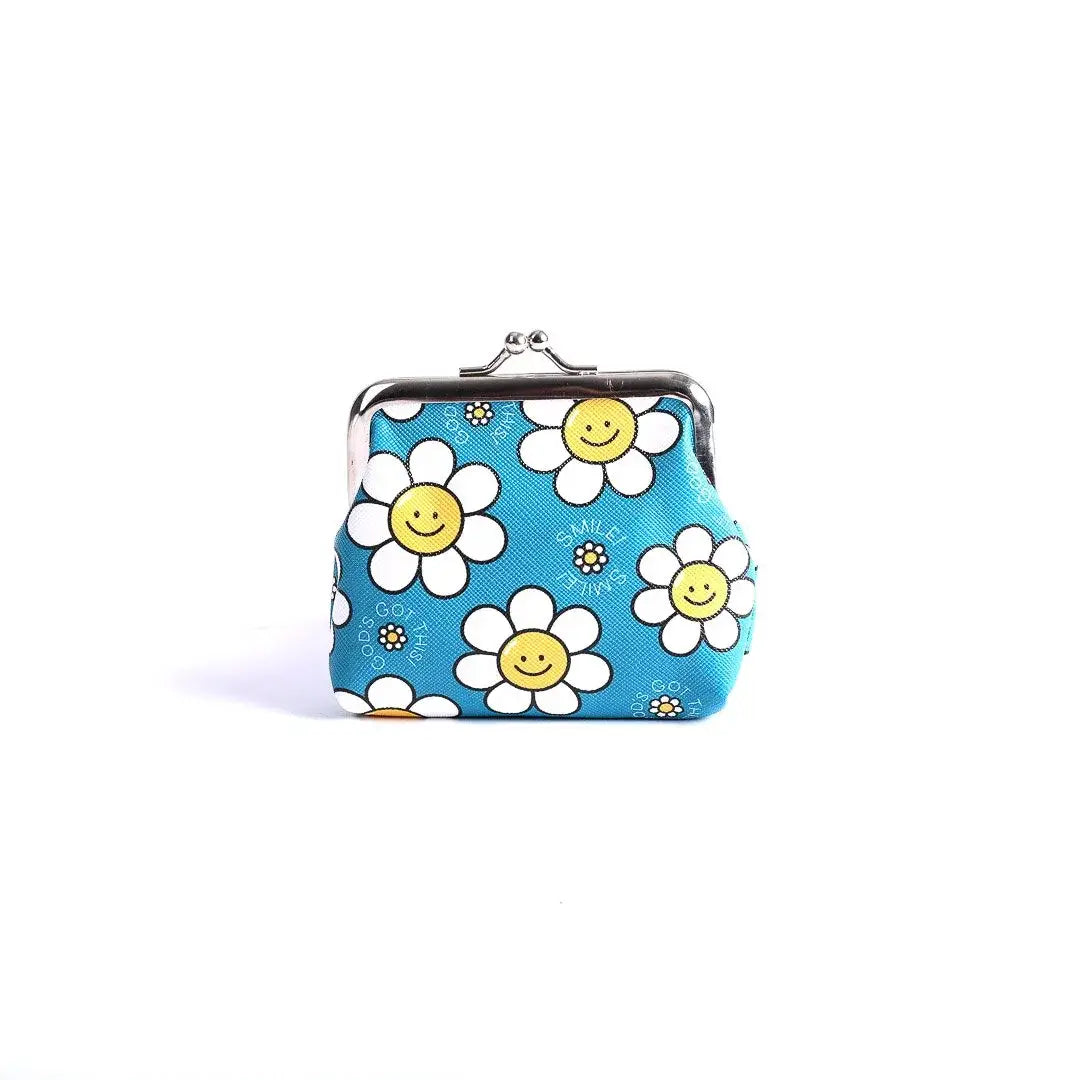 Coin Purse - Smile Daisies