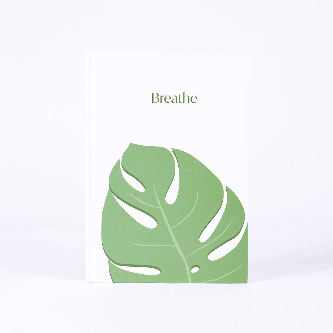 Hardbound Journal -  Breathe
