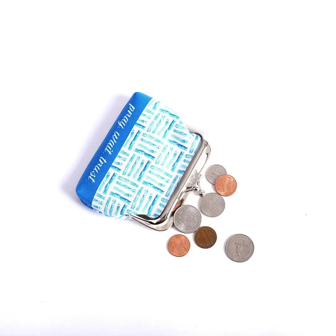 Coin Purse - Pray Wait Trust